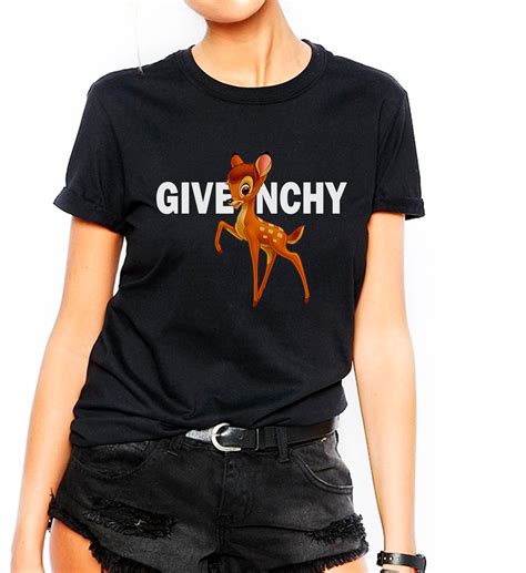 t shirt bambi givenchy|Givenchy Bambi tee.